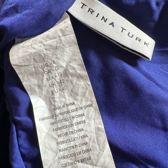 Trina Turk Women’s One Piece Swimsuit like NEW size 8 - Picture 3 of 3